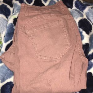 2 pairs of Peach Skinny Jeans